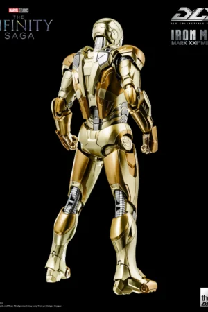 Threezero - Iron Man 3: Iron Man Mark XXI (Midas) | Marvel Studios: The Infinity Saga DLX Action Figure