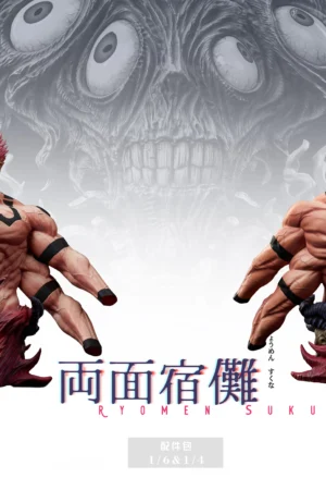 Initial Aspiration Studio - Jujutsu Kaisen: Ryomen Sukuna | Cursed King Series 1/6 & 1/4 GK Statue