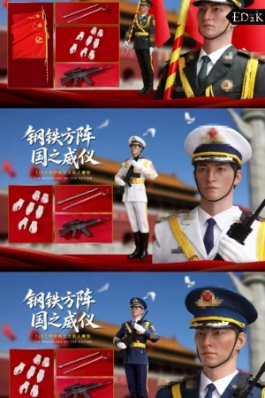 [Pre-order] POPCOSTUME - Nation Guardian Series: PLA Honor Guard | X-1945-D Tri-Service Set / X-1945-S Army Single Pack 1/6 Action Figure