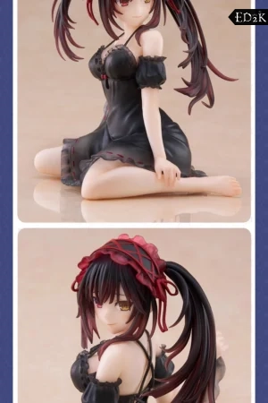 TAITO - Date A Live V: Tokisaki Kurumi | Desktop Cute Nightwear Ver. PVC Figure