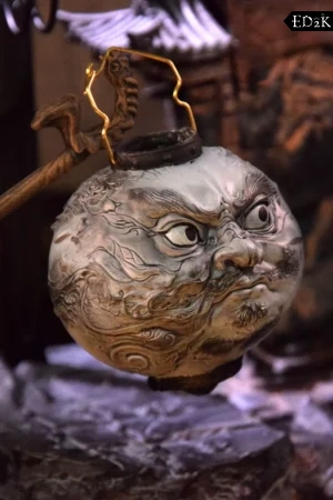 [Pre-order] Huali Workshop - Black Myth: Wukong | Pansidong Local God Temple with Lantern-Holding Hama Ornament