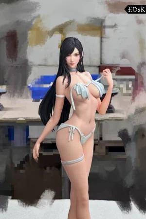 CP Studio - Final Fantasy VII: Tifa Lockhart | Kimono Ver. & Cool Ver. 1/4 GK Statue