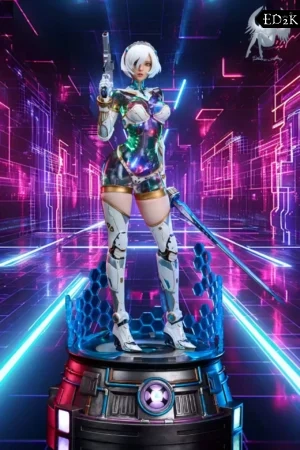 [Pre-order] Polaris Studio - Cyber World Revelation: Mecha Girl Ling | Mecha Girl Series 1/4 GK Statue