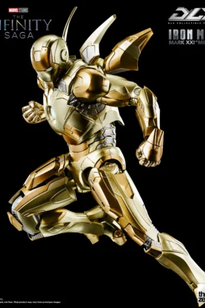 Threezero - Iron Man 3: Iron Man Mark XXI (Midas) | Marvel Studios: The Infinity Saga DLX Action Figure