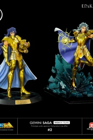 TSUME - Saint Seiya: Gemini Saga & Dubhe Alpha Siegfried | IKIGAI Two-Character Set 1/6 GK Statue