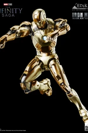 Threezero - Iron Man 3: Iron Man Mark XXI (Midas) | Marvel Studios: The Infinity Saga DLX Action Figure