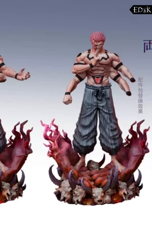 Initial Aspiration Studio - Jujutsu Kaisen: Ryomen Sukuna | Cursed King Series 1/6 & 1/4 GK Statue