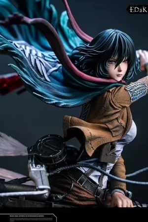 [Pre-order] Hertz Studio - Attack on Titan: Mikasa Ackerman & Female Titan | GK Statue