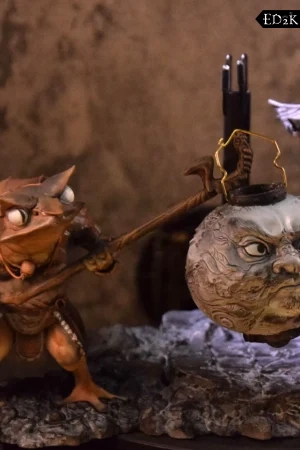 [Pre-order] Huali Workshop - Black Myth: Wukong | Pansidong Local God Temple with Lantern-Holding Hama Ornament