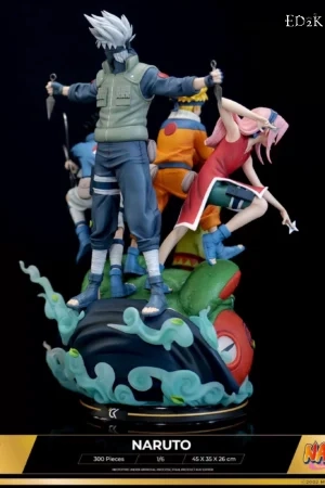 Cartoon Kingdom - Naruto: Team 7 - Kakashi Hatake, Naruto Uzumaki, Sasuke Uchiha, Sakura Haruno | 1/6 GK Statue
