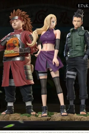 GZ Studio - Naruto: Nara Shikamaru, Akimichi Choji & Yamanaka Ino | 1/6 GK Statue