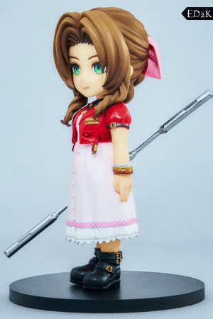 SQUARE ENIX - FINAL FANTASY VII: Aerith Gainsborough | ADORABLE ARTS Chibi Version PVC Figure