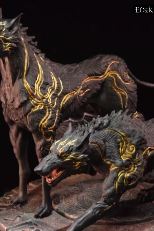 [Pre-order] Huali Workshop - Black Myth: Wukong: Erlang Shen & Xiaotian Dog | Reproduction Edition GK Statue