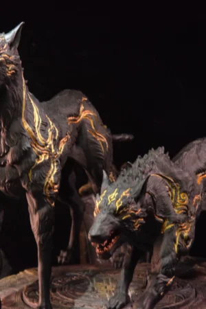 [Pre-order] Huali Workshop - Black Myth: Wukong: Erlang Shen & Xiaotian Dog | Reproduction Edition GK Statue