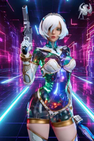 [Pre-order] Polaris Studio - Cyber World Revelation: Mecha Girl Ling | Mecha Girl Series 1/4 GK Statue