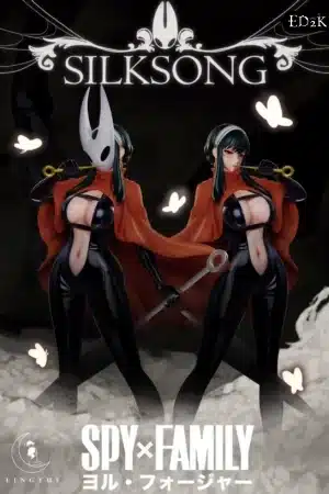 [Pre-order] Ling Yue Studio - Spy x Family x Hollow Knight: Silksong: Yor Forger Cosplay Hornet | 1/6 GK Statue