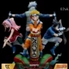 Cartoon Kingdom - Naruto: Team 7 - Kakashi Hatake, Naruto Uzumaki, Sasuke Uchiha, Sakura Haruno | 1/6 GK Statue