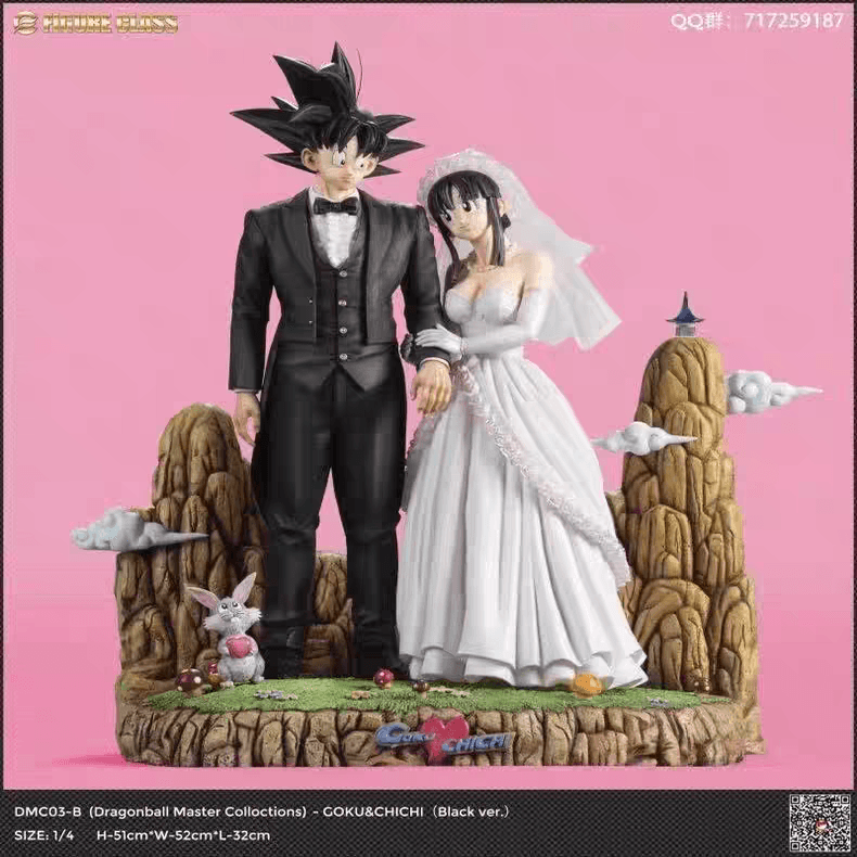 FC Studio - Dragon Ball: Son Goku & Chi-Chi | Wedding Ver. 1/4 GK Statue