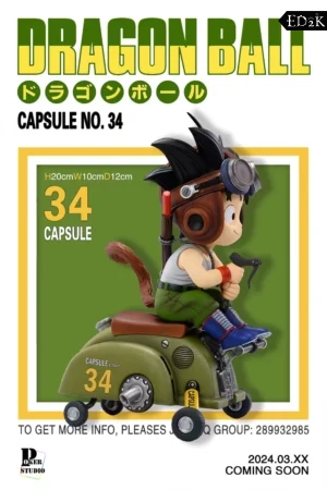 Poker Studio - Dragon Ball: Son Goku (Child) | GK Statue