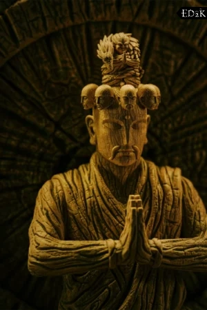 NINJA Studio - Naruto: Hashirama Senju | Sage Art Wood Release: True Several Thousand Hands Ver. GK Statue