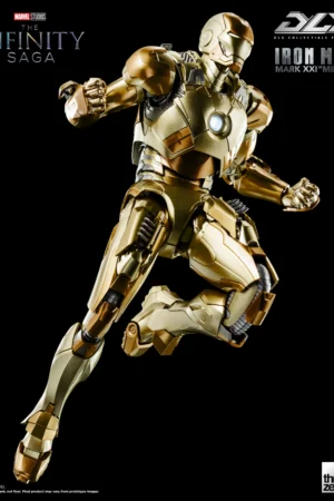 Threezero - Iron Man 3: Iron Man Mark XXI (Midas) | Marvel Studios: The Infinity Saga DLX Action Figure