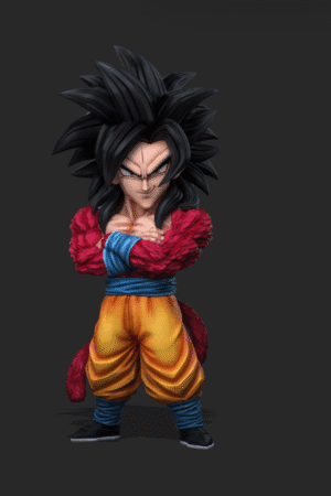 Power Studio - Dragon Ball: Son Goku Super Saiyan 4 | GK Statue